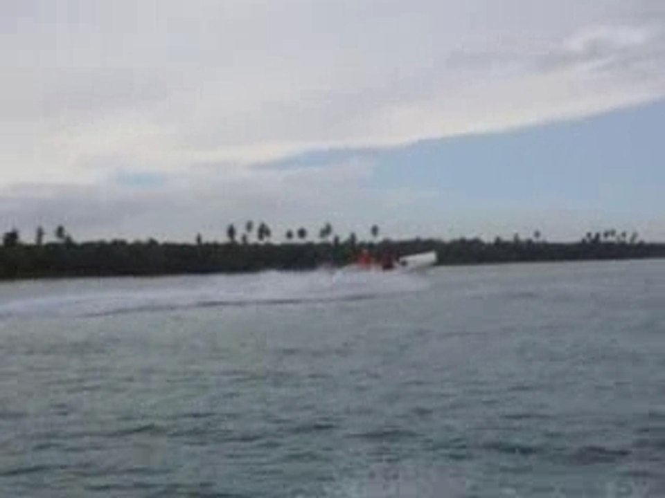 course sur l'eau l'ile rep dom