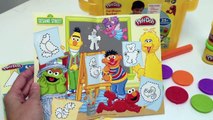 Play-Doh Sesame Street Fun Shapes Bucket Unboxing - Cookie Monster Play-Doh Set