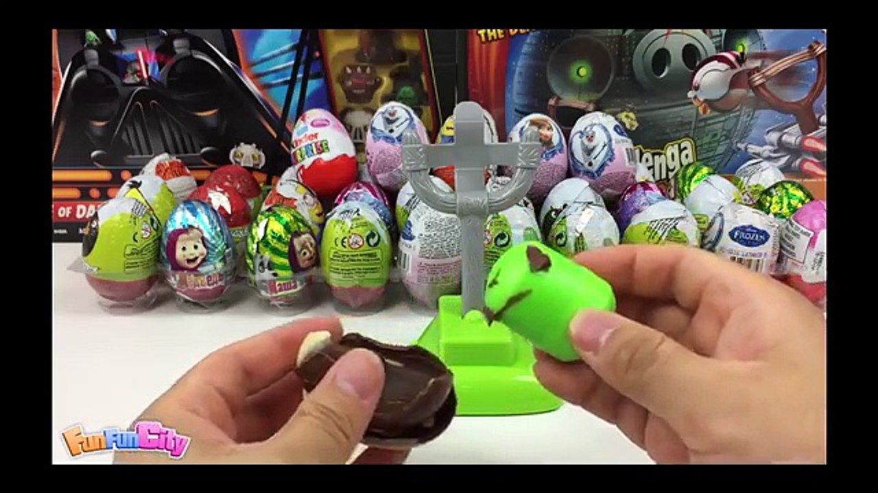 Angry Birds Surprise Eggs Bad Piggies Angry Birds Transformers Minecraft Tom and Jerry