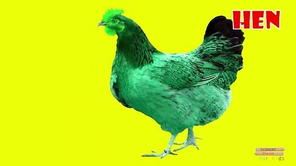 Learn Farm Animals Names and Sounds | With Cartoon characters for kids