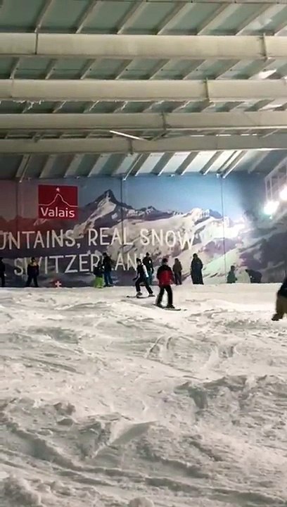 Skiing fail, ski crash