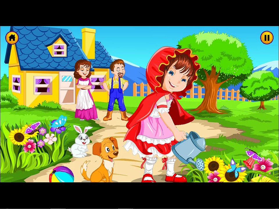 Cô bé quàng khăn đỏ hát tiếng anh English song