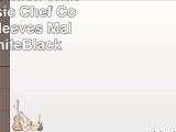 Newchef Fashion WhiteBlack Basic Chef Coat Short Sleeves Male 2XL WhiteBlack
