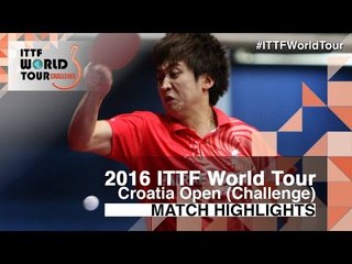2016 Croatia Open Highlights: Jung Youngsik vs Steffen Mengel (1/4)