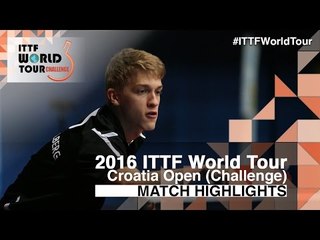 2016 Croatia Open Highlights: Anton Kallberg vs Frane Kojic (R1)