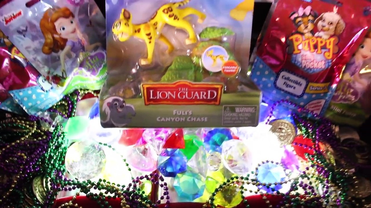 Disney Jr. Surprise Toys THE LION GUARD, SOFIA, Puppy in My Pocket Blind Bags Toy Videos-vIgcI9hnU2A