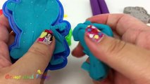 Learn Colors Play Doh Modelling Clay Peppa Pig Family Kinetic Sand Fun and Creative for Kids Rhymes-tBDUFJJCKmY