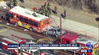 RTD bus involved in multi-vehicle crash