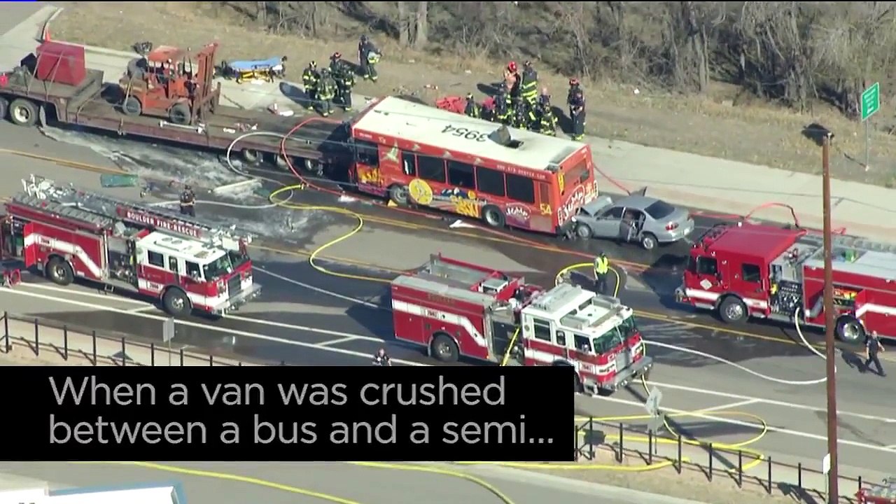 When a multi vehicle crash sparked a