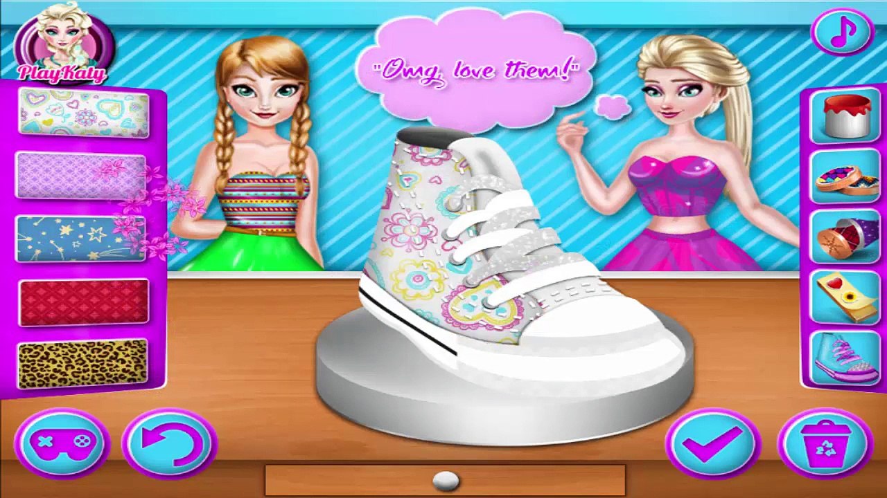 Золушка Обувь бутик дисней Принцесса Эльза Анна и Рапунцель игра