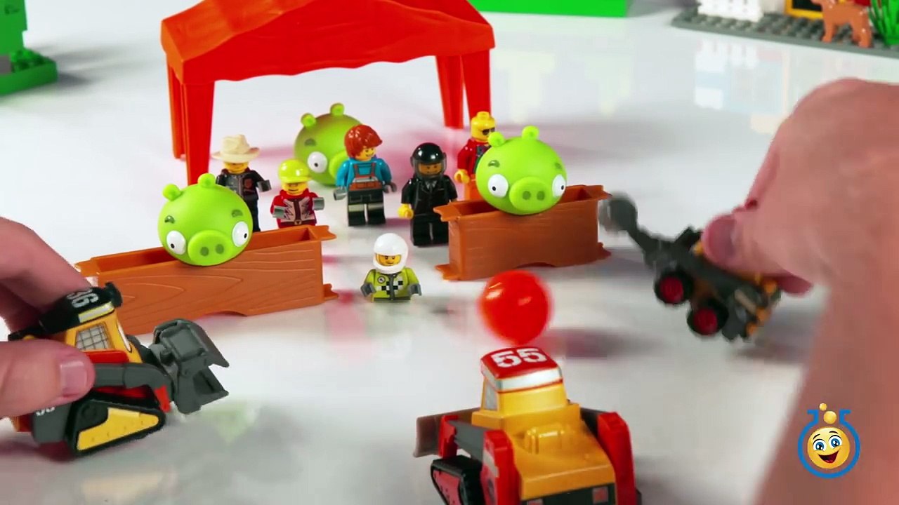 Disney Planes Fire and Rescue Toys Smoke Jumpers Angry Birds Pigs Lego Soccer Planes 2 Movie-2oTEyj6gbDM