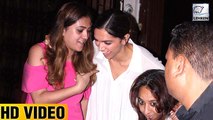Deepika Padukone SPOTTED Having Fun With Girlfriends | LehrenTV