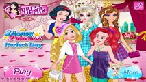 Disney Princess Winx Club - Elsa Anna Rapunzel Ariel Snow White Dress Up Game