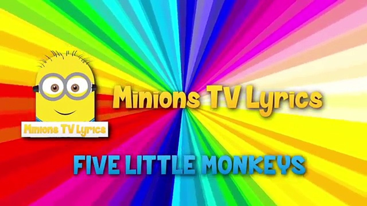 Five Little Monkeys Jumping On The Bed - Nursery Rhymes Songs with Lyrics and Actions