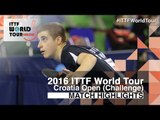 2016 Croatia Open Highlights: Romain Lorentz vs Aleksa Gacev (Qual)