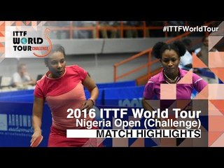 2016 Nigeria Open Highlights: Irina Ermakova/Olga Kulikova vs Sarah Hanffou/Olufunke O. (Final)
