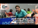 2016 Nigeria Open Highlights: Khalid Assar vs Benedek Olah (Final)