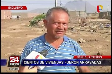 Trujillo: agua empozada provoca la proliferación de insectos en La Esperanza