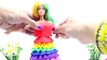 Play Doh Dresses MLP Rainbow Dash Pinkie Pie Applejack Rarity Fluttershy Twilight Sparkle