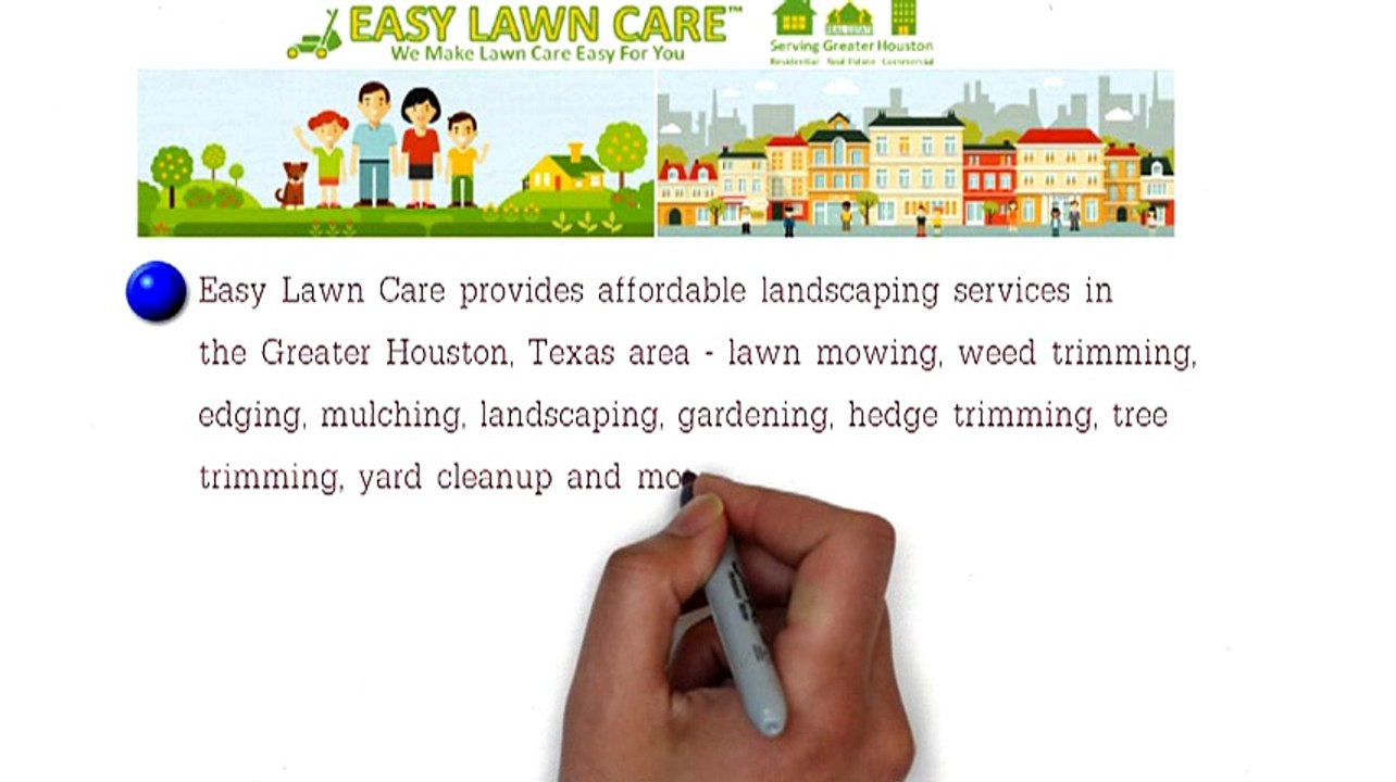 Easy Lawn Care Houston Presentation Video