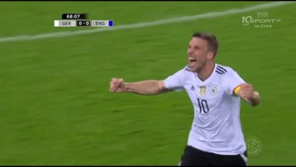 Lukas Podolski - Last goal in Germany 22.03.2017