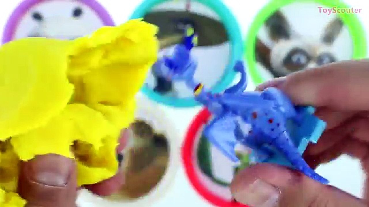 KUNG FU PANDA Play Doh Cans Surprise Eggs – Disney MLP Star Wars Toys
