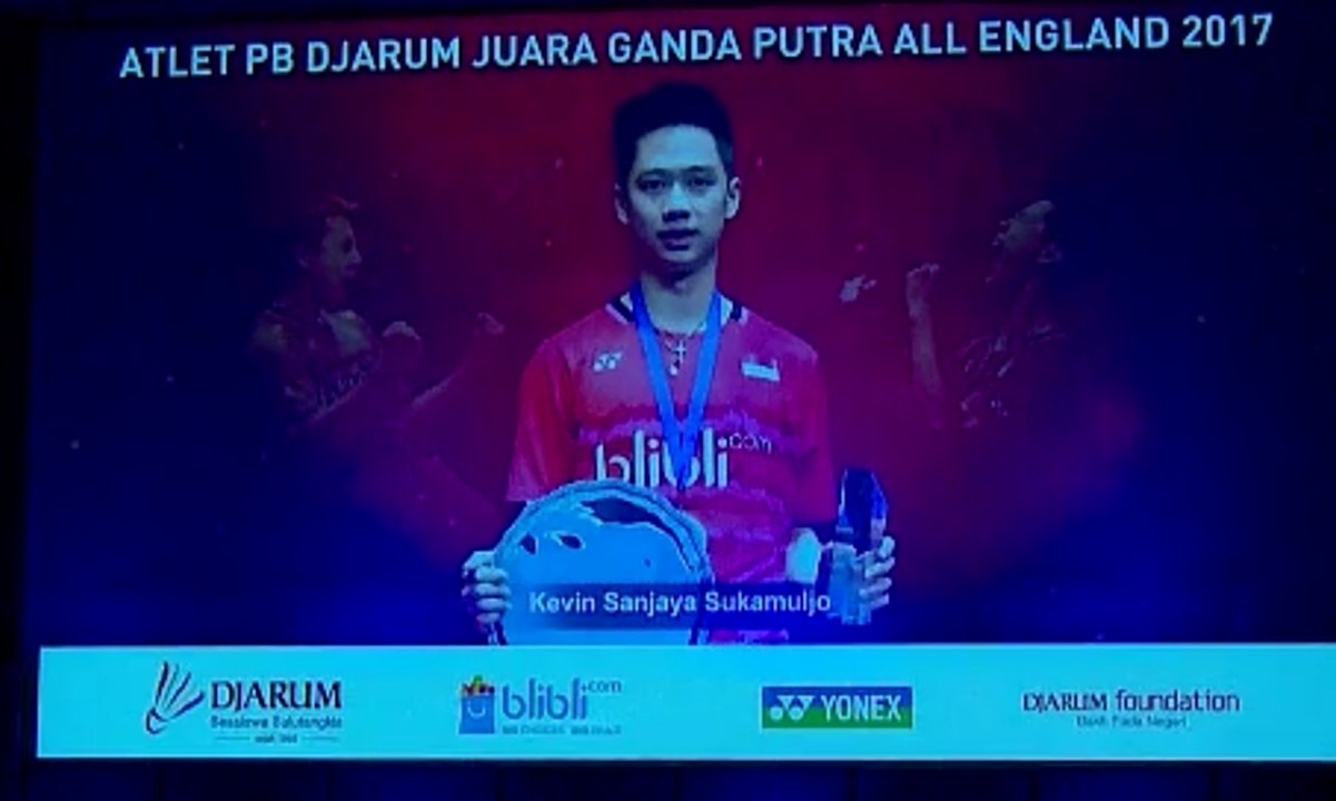 PB Djarum Berikan Apresiasi bagi Kevin Sanjaya