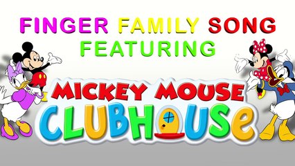 Mickey Mouse Clubhouse Ice Cream Finger Family Nursery Rhyme
