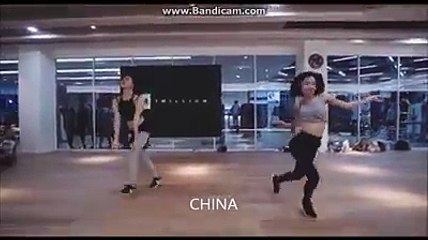 Dancing style of the Girls