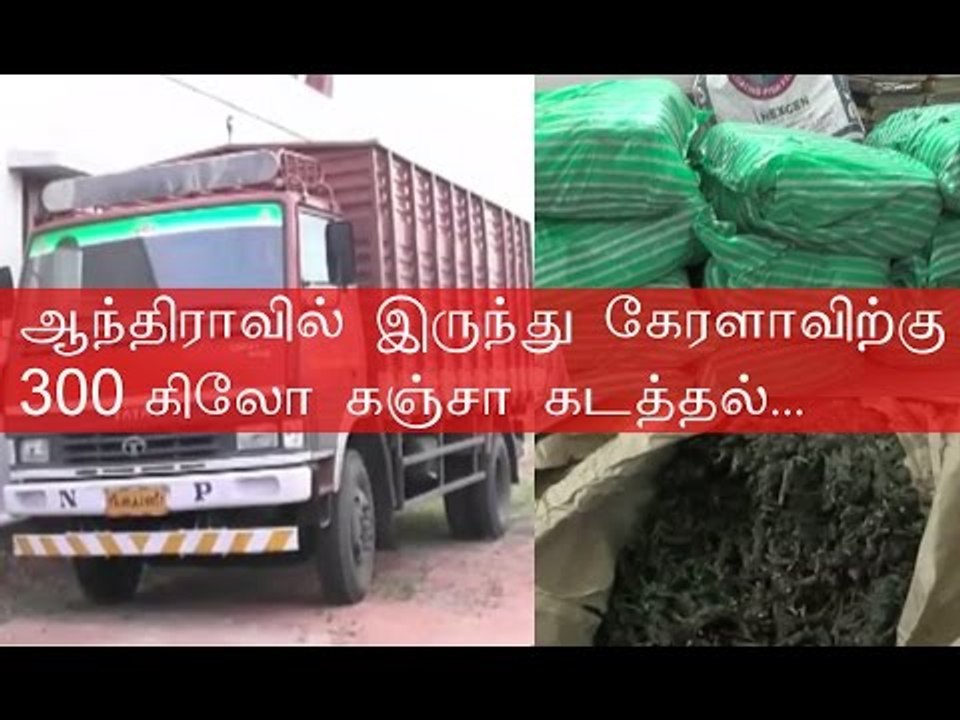 300kg ganja seized near Theni |  300 கிலோ கஞ்சா...