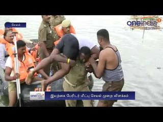 Salem collector Sampath speech about monsoon rain