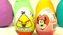 Play-Doh Eggs Angry Birds Minnie Mouse Playdough Eggs Angry Birds Minnie Mouse Surprise Eggs-KdrjfsqwnqU