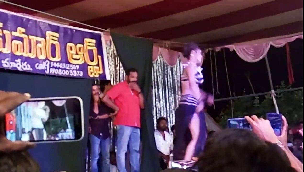 Konaseema Festval Satge recording dance xxx