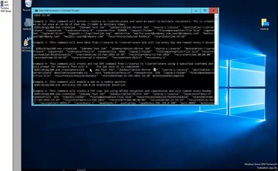 GS RichCopy 360 Command Line Interface