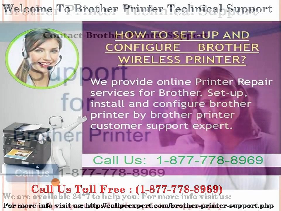 For Quick Support Brother Printer Customer Service &1-877-778-8969 * Phone Number