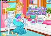 Permainan Beku Anna Melahirkan A Bayi - Play Frozen Games Anna Give Birth A Baby