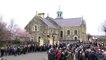 Thousands gather for the funeral of Martin McGuinness