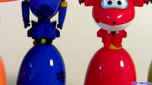 Learn Colors with SUPER WINGS SURPRISE EGGS 출동 슈퍼윙스 ! 디즈니 계란 장난감 서프라이즈 Children Toys-6QxCmi