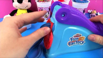 Minnie Mouse Play Doh Ice Cream Surprise Eggs Fun Factory Disney Pixar Cars Disney Princess Sweet Sh