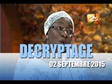 Decryptage du 2 septembre 2015