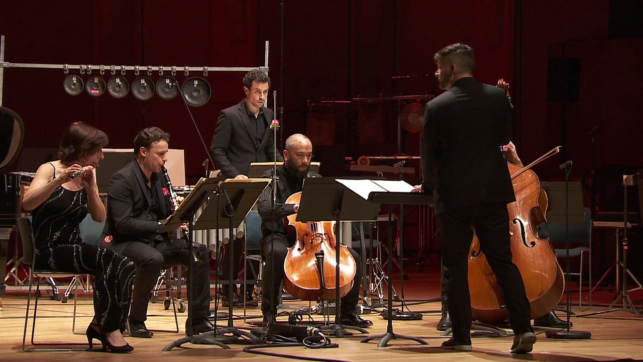 Yan Maresz : Entrelacs, pour six instruments (extrait)