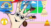 The finger family 3d helicopter - Family nursery rhyme - 3D animation nursery rhymes