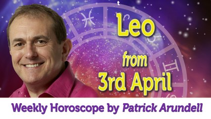 Leo Weekly Horoscope from 3rd April 2017