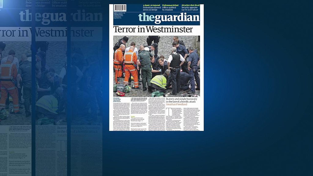 Londoner anschlag beherrscht britische titelseiten