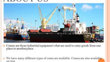 Dock Crane and Arm Crane Manufacture
