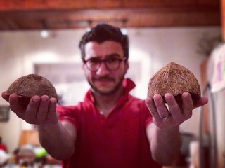 Canadian Man Has Tortured Relationship With Coconuts