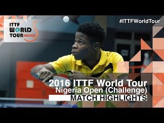 2016 Nigeria Open Highlights: Ayo Omotara vs Olajide Omotayo (Qual)