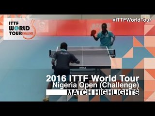 2016 Nigeria Open Highlights: Emmanuel Augustine vs Ololade Oyeniekan (U21 Qual)
