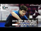 2016 Polish Open Highlights: Dimitrij Ovtcharov vs Kohei Sambe (1/4)