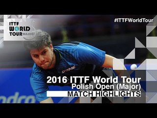 Download Video: 2016 Polish Open Highlights: Dimitrij Ovtcharov vs Bastian Steger (1/2)